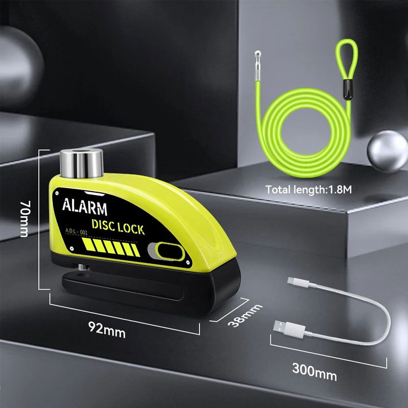 ZypherGuard™ Disc Lock Alarm
