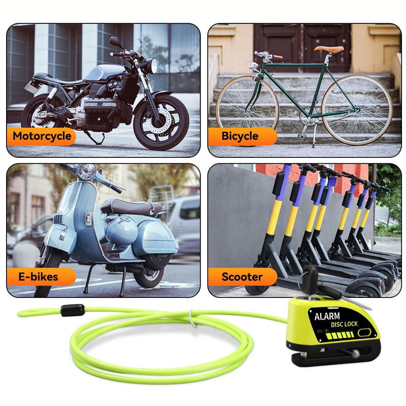 ZypherGuard™ Disc Lock Alarm - LUXEBIKING