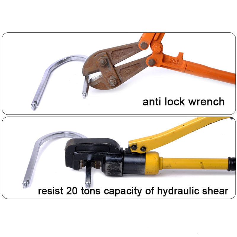 TitanGuard™ Armored U-Lock