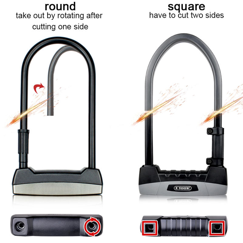 TitanGuard™ Armored U-Lock
