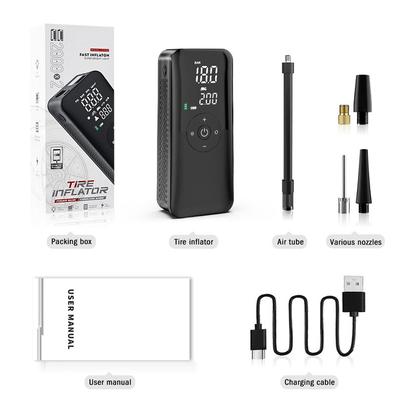 BlitzPump™ Cordless Inflator - LUXEBIKING